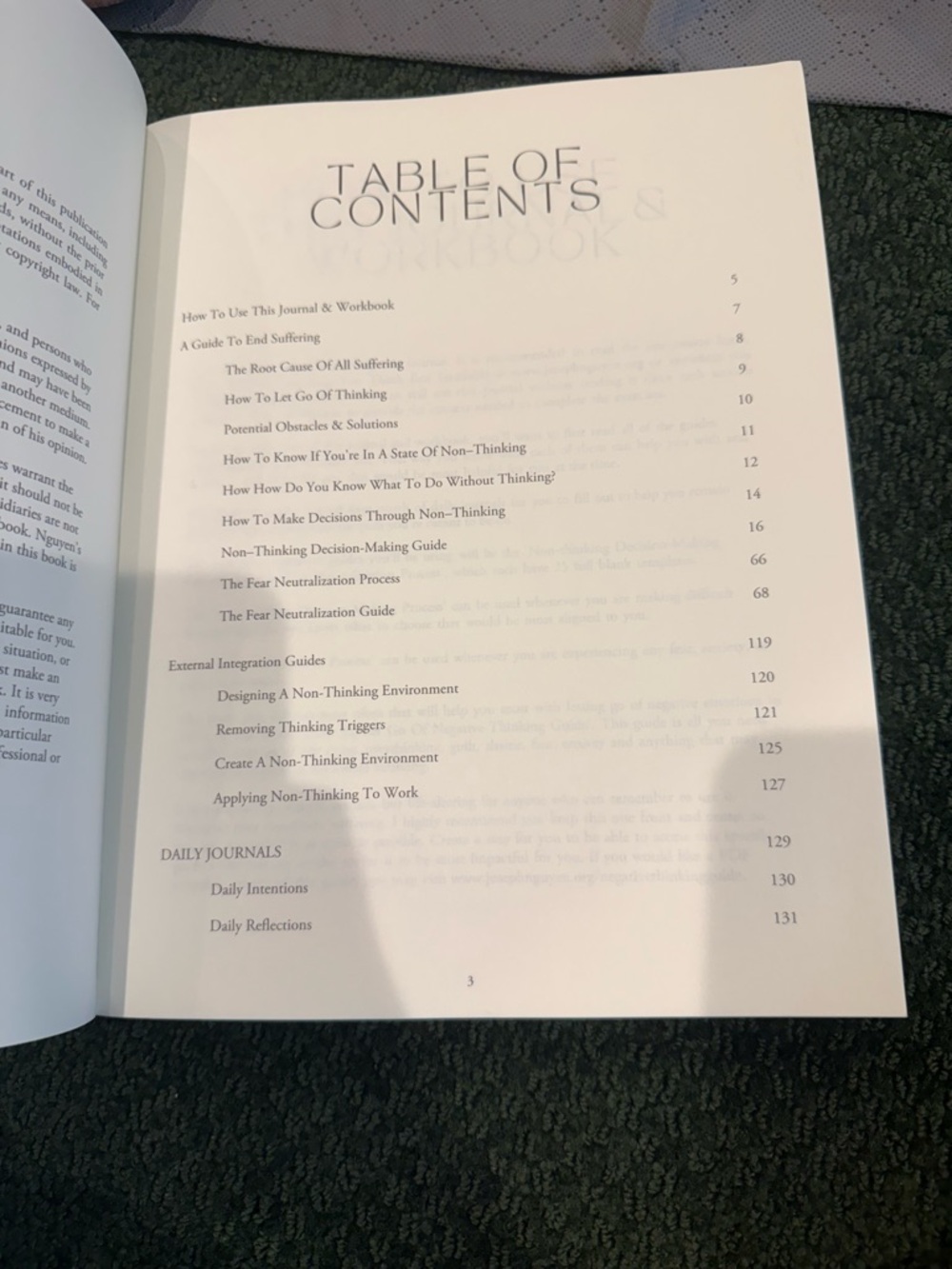 Healing Anxiety & Overthinking Journal & Workbook by Joseph Nguyen - White Cover - Picture 4 of 6